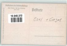 Nr. 34/313 sign. Thoma, Hans , auf dem Heimwege , Esel und Engel Volkskunstverlag