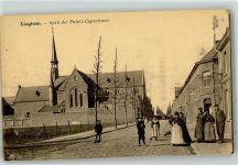 Izegem 1918 - Kerk der Paters Capucienen