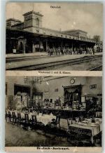 57810 Avricourt Deutsch 1914 - Bahnhof