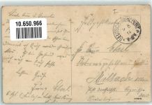 57810 Avricourt Deutsch 1914 - Bahnhof
