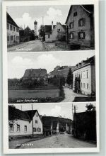 79341 W7832 Hecklingen , Baden - Schulhaus Dorfstrasse