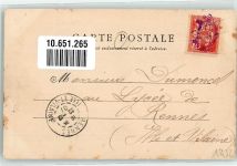 42300 Roanne 1901 Gebrauchsspuren le Port du Canal Eisenbahn Binnenschiff