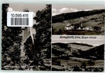 94469 W8360 Deggendorf - Landpoststempel Langfurth Brotjacklriegel Aussichtsturm