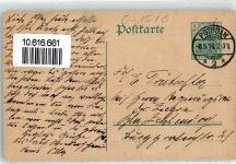 14467 O1510 Potsdam 1916 - Gruppenbild Damen mit Herr Gitarren