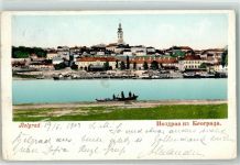 Beograd Belgrad 1903 Künstlerkarte