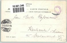 Beograd Belgrad 1903 Künstlerkarte