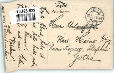 29221 W3100 Celle Prägedruck Eichenlaub Flagge Ort lt. Stempel