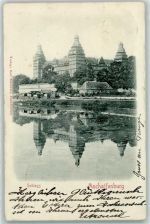 63739 W8750 Aschaffenburg 1898 Relief AK Schloss