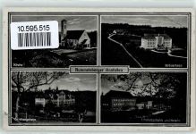 90537 W8501 Feucht Gebrauchsspuren Landpoststempel Rummelsberg Anstalten Kirche Brüderhaus Erziehungsheim Erholungsheim Hospiz