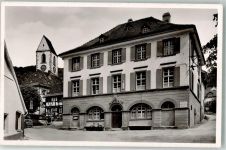 79639 W7889 Grenzach Foto AK Rathaus Foto Metz