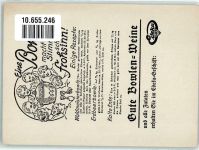 04103 O7101 Althen - Landkarte Werbung Edeka