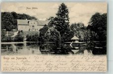 Apenrade Aabenraa 1902 - Neue Mühle Entenhaus