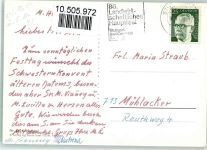 Nr. 5436 Verlag Josef Müller - gute Erhaltung Hummel Künstlerkarte