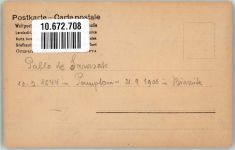 Pablo de Sarasate aus Spanien Geiger Foto AK