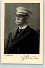 Faksimile Unterschrift Erinnerung Gestorben 8. März 1917 Zeppelin, F. Graf von