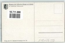 O7000 Leipzig Selbstportrait Museum d. bildenden Künste Verlag E.A. Seemann Nr. 100 Liebermann, M. Künstlerkarte