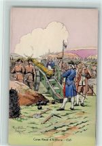 sign Pierre Albert Leroux - Corps Royal Artillerie 1765 - gute Erhaltung AK Uniform KEINE AK