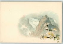 05340 Pelvoux Lithographie Hochgebirge