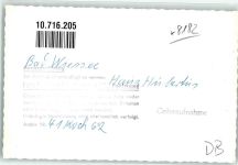 83707 W8182 Bad Wiessee FOTO KEINE AK Gasthaus Hubertus Ort handschriftlich