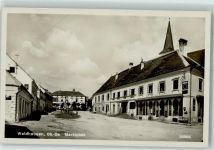 3914 Waldhausen Foto AK Marktplatz