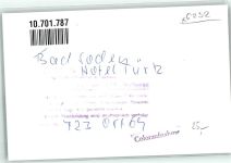 65812 W6232 Bad Soden am Taunus FOTO KEINE AK Hotel Türk Ort handschriftlich