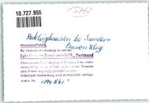 59846 W5768 Recklinghausen , Sauerl FOTO KEINE AK Pension Ulrig Ort handschriftlich