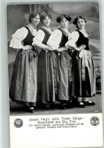 6183 Silz Foto AK Tracht Tiroler Sängergesellschaft
