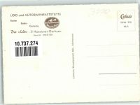 30823 W3008 Garbsen Foto AK Schwimmbad Lido und Autobahnraststätte