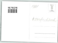W7151 Oberfischbach Werbung Fima Telegebläse absaugen von Papierabfällen Technik Foto AK