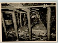 Beruf Kohlegewinnung Schrämmaschine Bergbau Foto AK