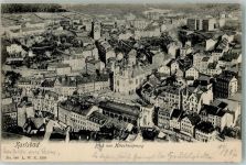 Karlovy Vary Karlsbad - Blick vom Hirschensprung