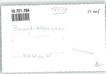 83671 W8174 Benediktbeuern FOTO KEINE AK Pension Ort handschriftlich