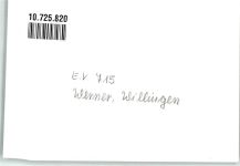 34508 W3542 Willingen (Upland) , Waldeck FOTO KEINE AK Pension Werner Ort handschriftlich