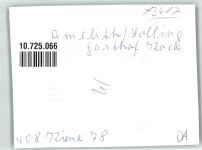 37194 W3417 Amelith FOTO KEINE AK Gasthaus Koch Ort handschriftlich