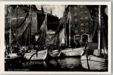 24103 W2300 Kiel , Ostsee - Fischereihafen Fischerboote