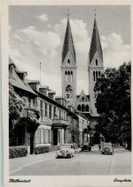 38820 O3600 Halberstadt - Domplatz Autos