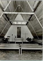 15859 O1233 Storkow , Mark - Jugendheim Hirschluch Innenaufnahme Kapelle