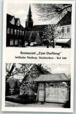21720 W2162 Steinkirchen , Kr Stade - Gasthaus zum Dorfkrug