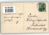 Posen Poznan 1916 Foto AK Straßenbahn Theaterbrücke Eisenbahn