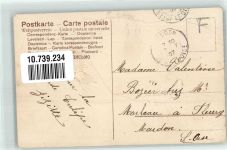 Je vous ceris encore en reve Kind im Bett , Zündhölzer bei der Kerze Kinderpoesie 1907 Prägedruck