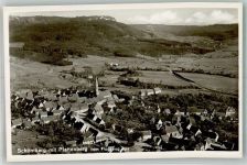72290 W7298 Schömberg , Kr Freudenstadt Foto AK Fliegeraufnahme Plettenberg