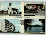 30823 W3001 Berenbostel - Kath. Kirche Drogerie Baumgarten Wohnheim Seehof 4-Bildaufnahme