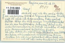 6991 Riezlern , Kleinwalsertal - Hochgebirgsklinik Dr. Backer im Winter 1951 Foto AK