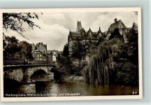 W3550 Marburg Weidenhäuserbrücke und Universität Brücke