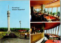 O2750 Schwerin , Meckl Fernsehturm und Innenansicht Funk