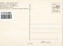 76857 W6749 Gossersweiler-Stein - Pension Zum Pfälzer Wald Innenaufnahme Kühe Ortsansicht 4-Bildaufnahme