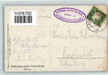 W8240 Berchtesgaden Stöhrhaus auf dem Untersberg Hüttenstempel Berghütte Künstlerkarte