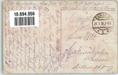 Elbing Elblag 1918 Gebrauchsspuren Kirche Feldpost WK I