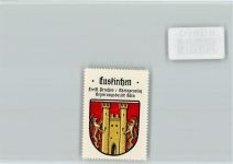 53879 W5350 Euskirchen - Vignette Wappen Kaffee Hag ca 1920-1940