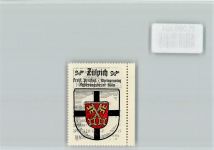 W5352 Zülpich Vignette Wappen Kaffee Hag ca 1920-1940 Vignette